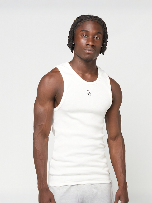 New Era, MLB Rib Vest, white, Image 1 of 5