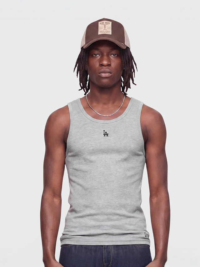 New Era, MLB Rib Vest, grey, Image 1 of 4