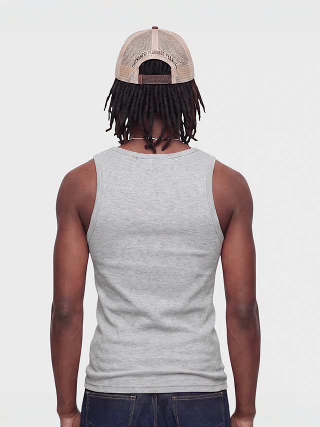 New Era, MLB Rib Vest, grey, Image 2 of 4