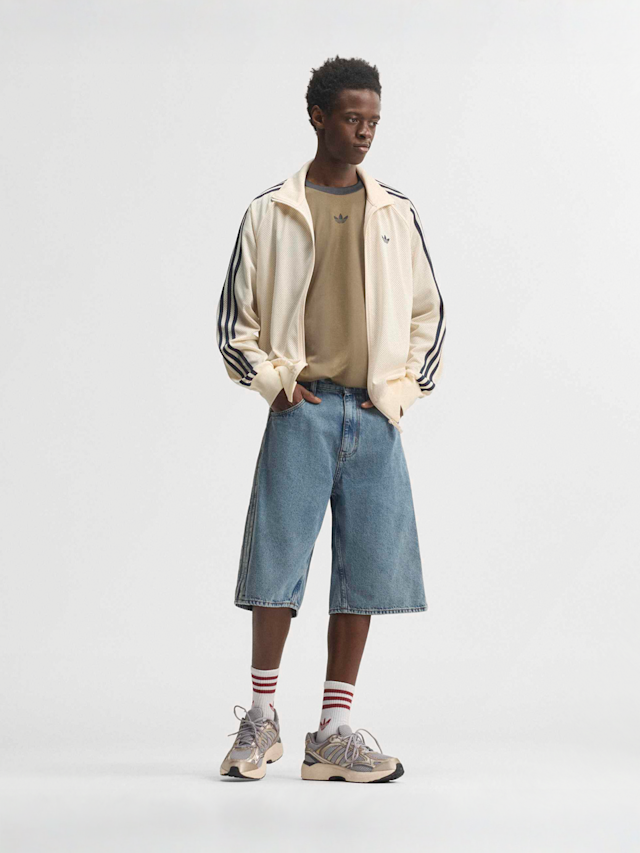 adidas Originals, Firebird Adicolor Denim-Jorts, blue, Image 5 of 5