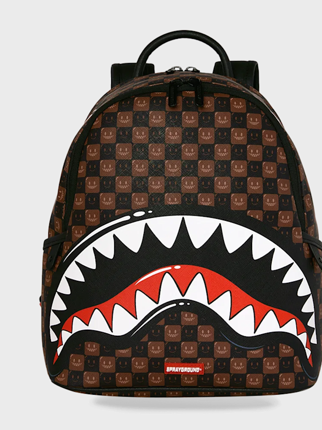 SPRAYGROUND, Sharks in Paris WTF Bubble, brown, Image 1 of 5