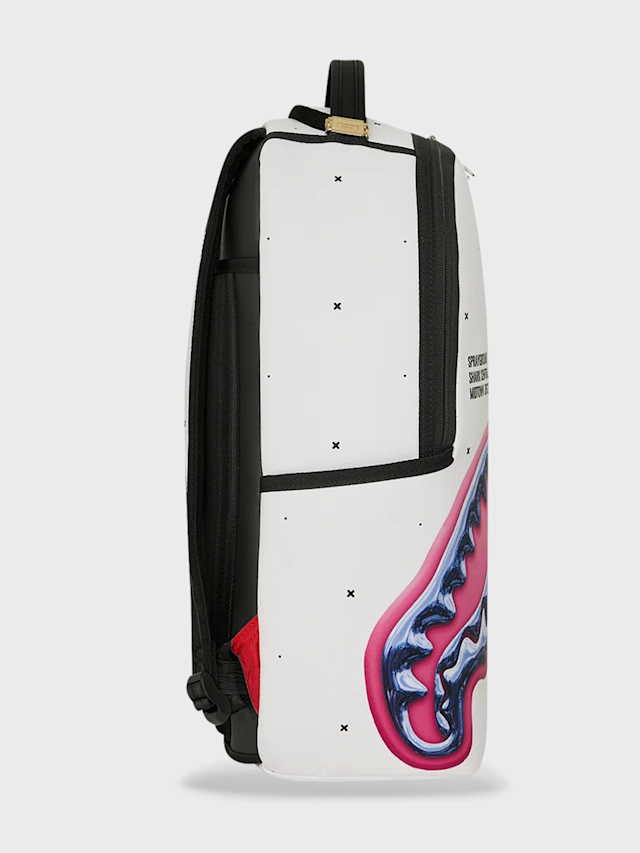SPRAYGROUND, Shark Central Liquid Chrome, white, Image 3 of 7