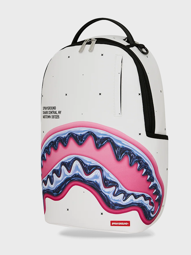 SPRAYGROUND, Shark Central Liquid Chrome, white, Image 5 of 7