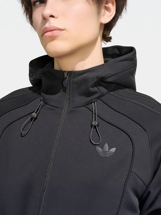 adidas Originals, Spacer Teamgeist 26 Cutline Fullzip Hoodie, black, Image 3 of 5