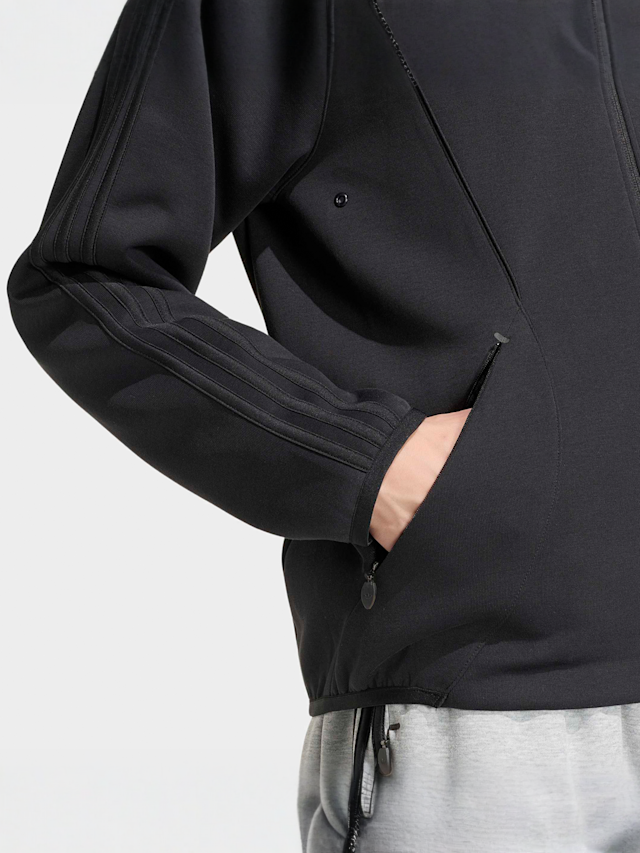 adidas Originals, Spacer Teamgeist 26 Cutline Fullzip Hoodie, black, Image 4 of 5