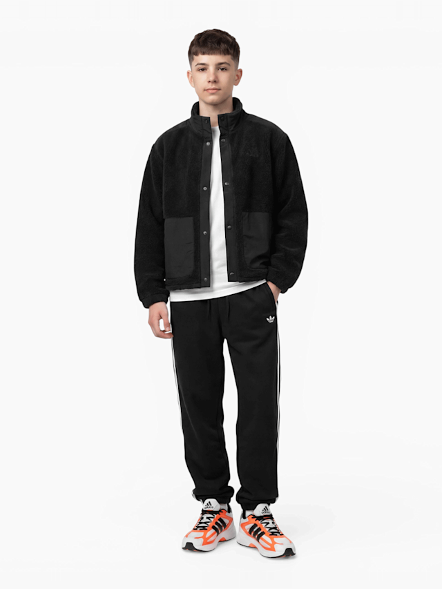 adidas Originals, Sherpa Jacket, black, Image 4 of 4