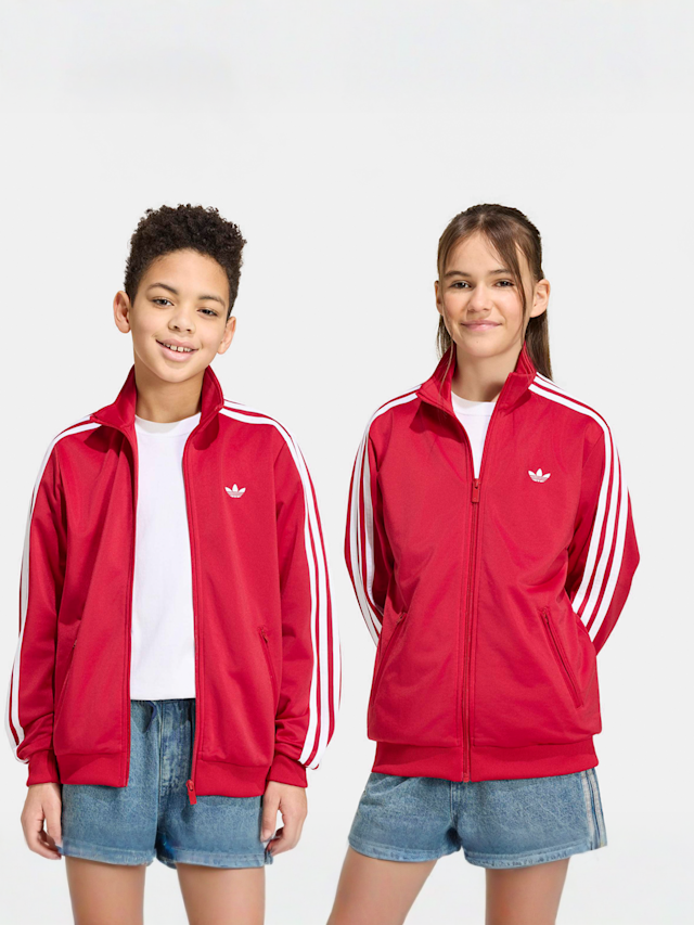 adidas Originals, Firebird Loose Track Top, red, Image 1 of 5