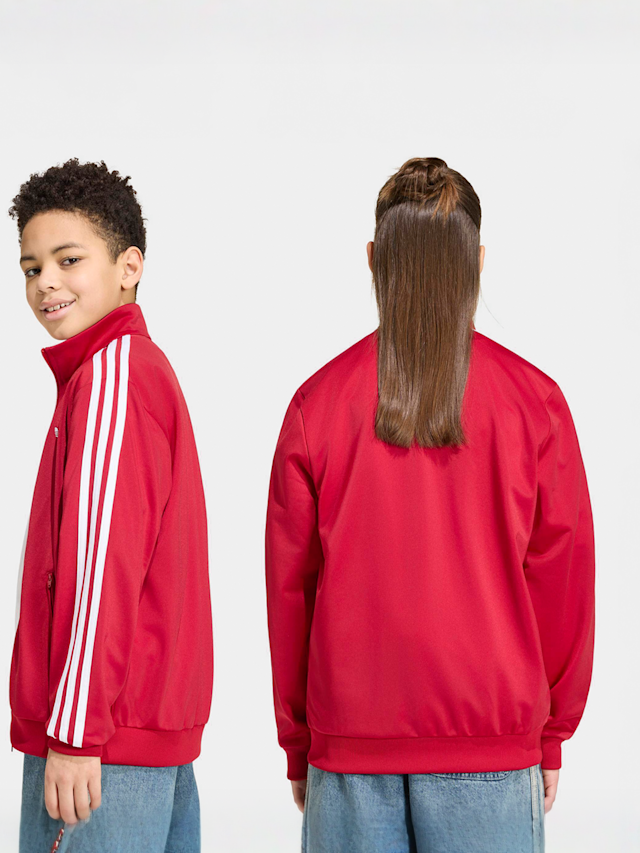 adidas Originals, Firebird Loose Track Top, red, Image 2 of 5