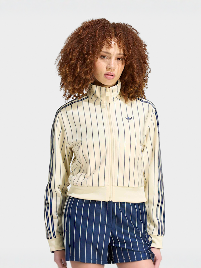 adidas Originals, Reversible Firebird Track Top, beige, Image 1 of 5