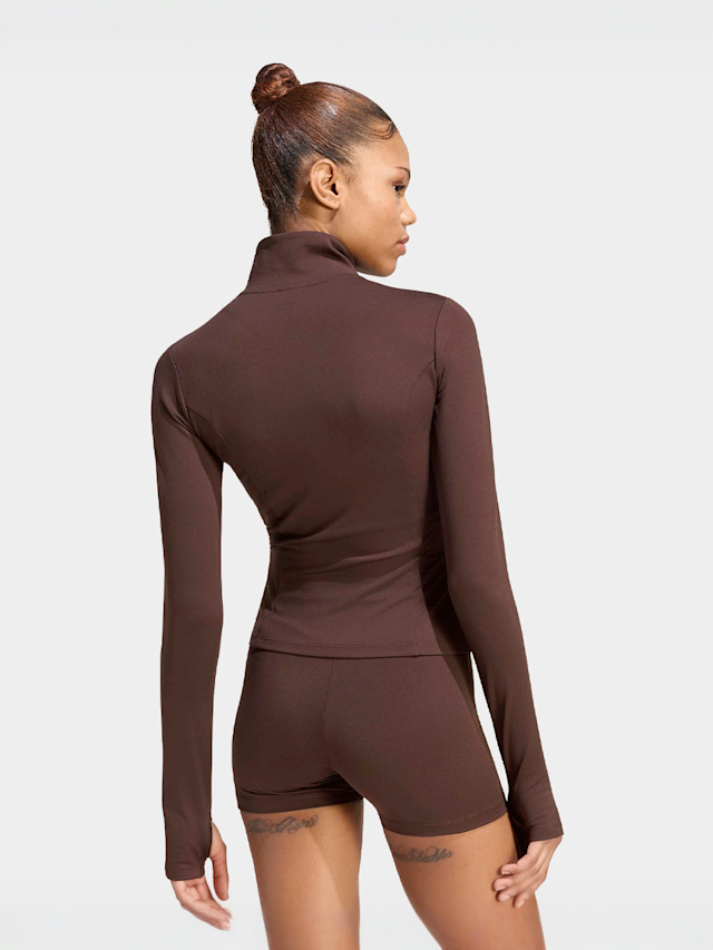 adidas Originals, Essential Tracktop, brown, Image 2 of 4