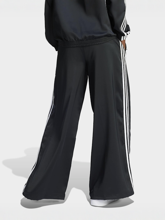 adidas Originals, Adicolor Track Pants Satin Wide Leg, black, Image 2 of 5
