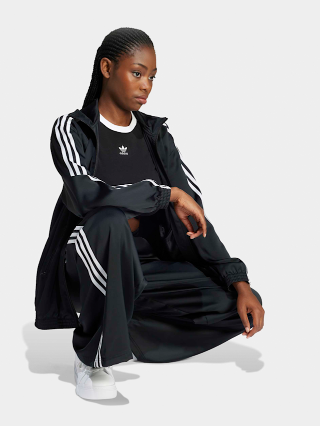 adidas Originals, Adicolor Track Pants Satin Wide Leg, black, Image 5 of 5