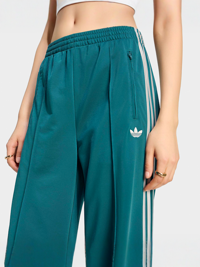 adidas Originals, Firebird Loose Track Pants, green, Image 3 of 5