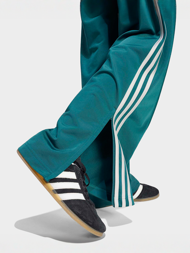 adidas Originals, Firebird Loose Track Pants, green, Image 4 of 5