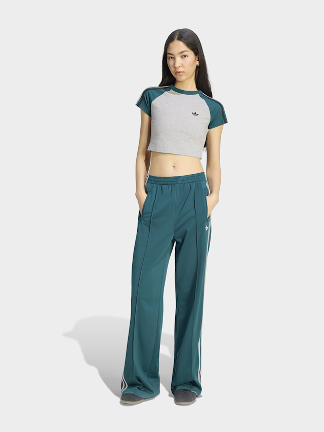adidas Originals, Firebird Loose Track Pants, green, Image 5 of 5