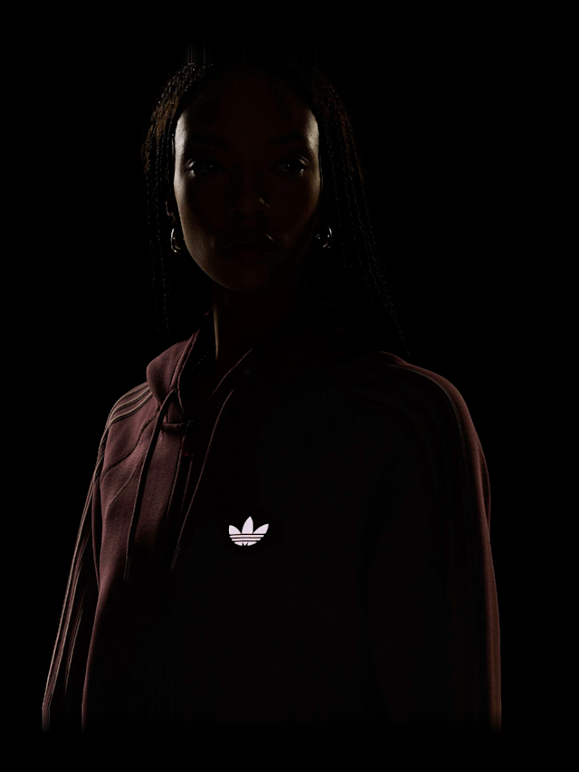 adidas Originals, Cropped Hoodie, light pink, Image 5 of 6