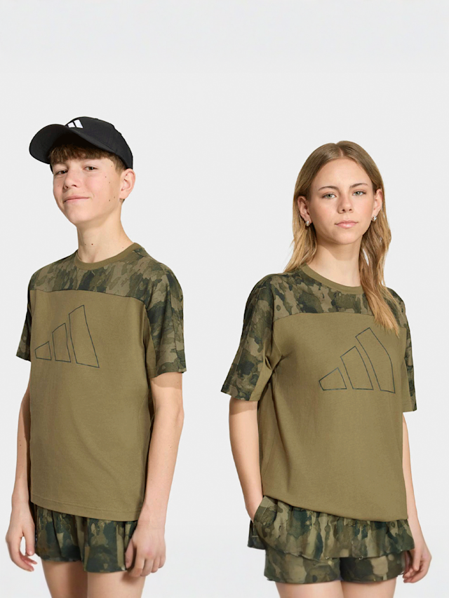 adidas Originals, Camo Tee, green, Image 1 of 4