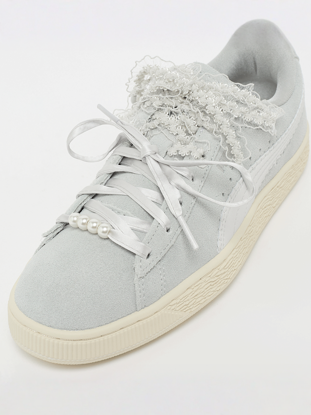PUMA, Suede Classic Bloom (GS), grey, Image 6 of 8