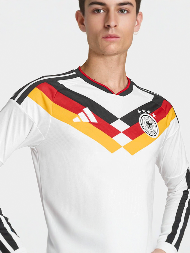 adidas Originals, Germany DFB 2026 Home Jersey, longsleeve, white, Image 3 of 5