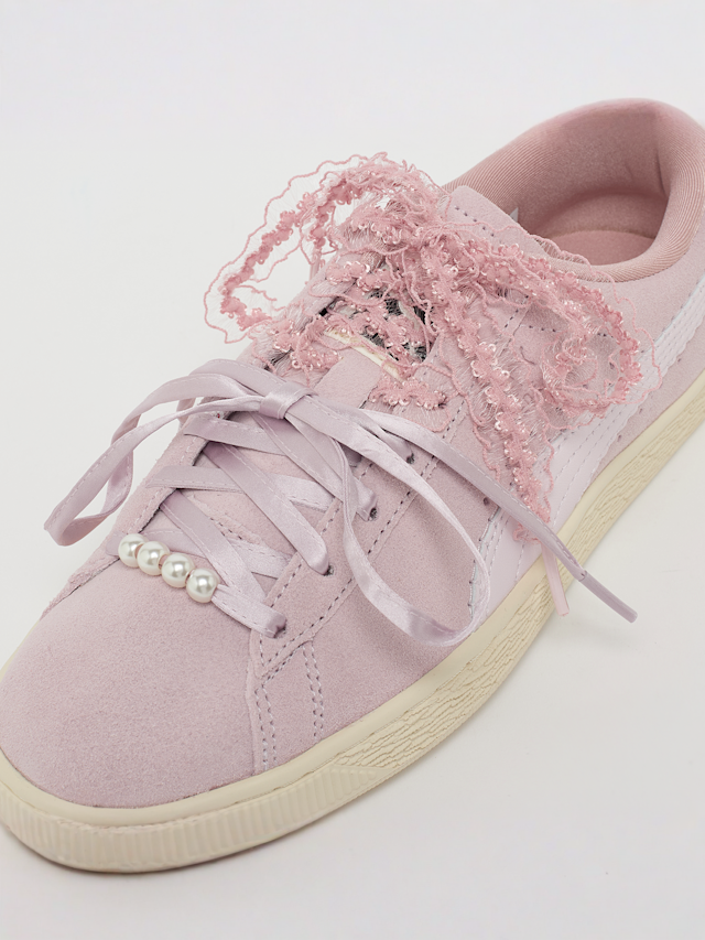 PUMA, Suede Bloom, Pink, Image 6 of 8