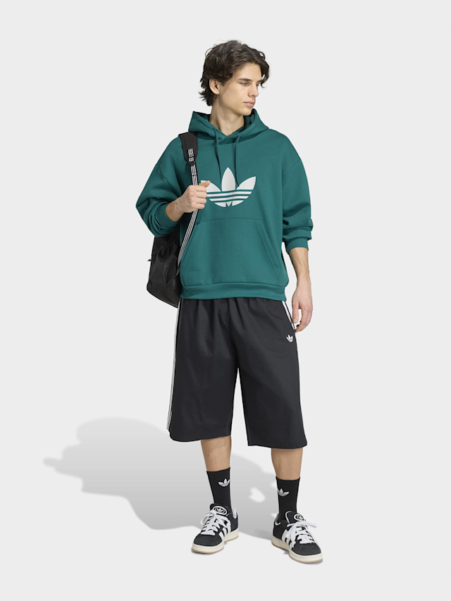 adidas Originals, Adicolor Superstar Cotton Twill Shorts, black, Image 5 of 5