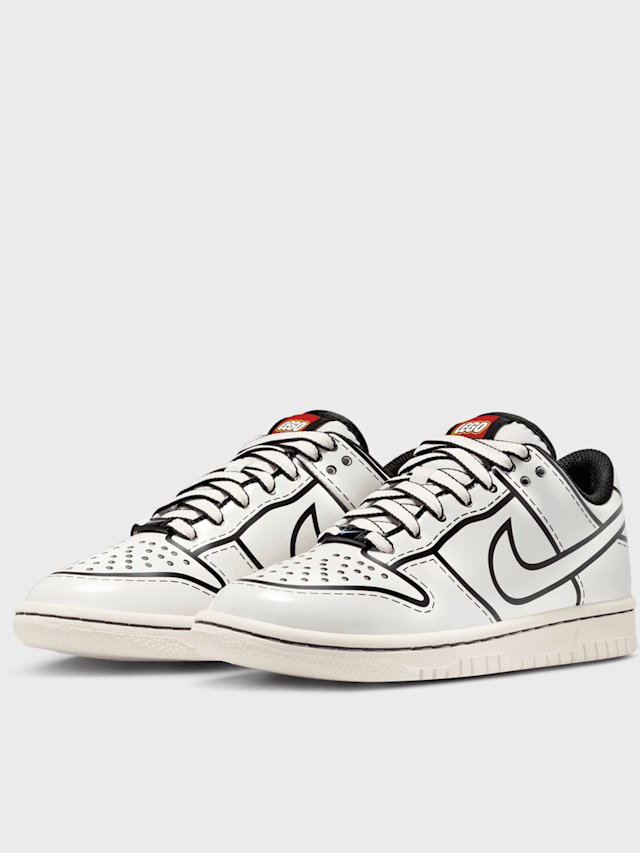Nike, Dunk Low x LEGO (GS), white, Image 3 of 9