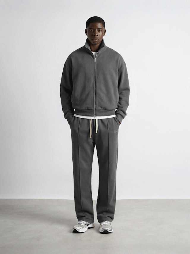 Burocs, Wide Leg Seam Sweatpants, grey, Image 3 of 3