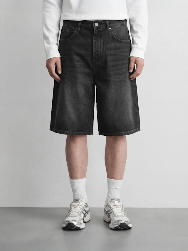 Burocs, Marco Baggy Shorts, grey, Image 1 of 3