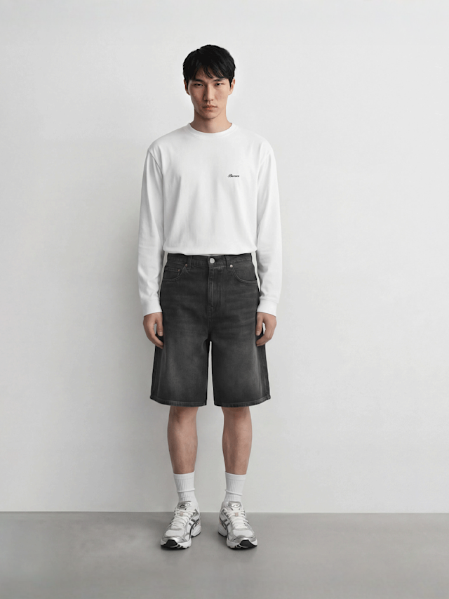 Burocs, Marco Baggy Shorts, grey, Image 3 of 3