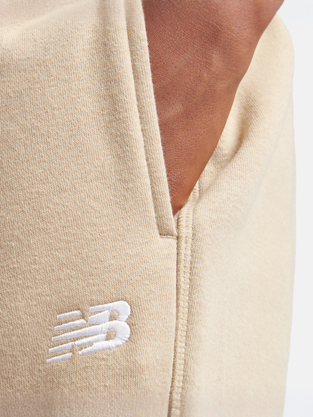 New Balance, Brush Back Small Logo Jogger, beige, Image 4 of 5