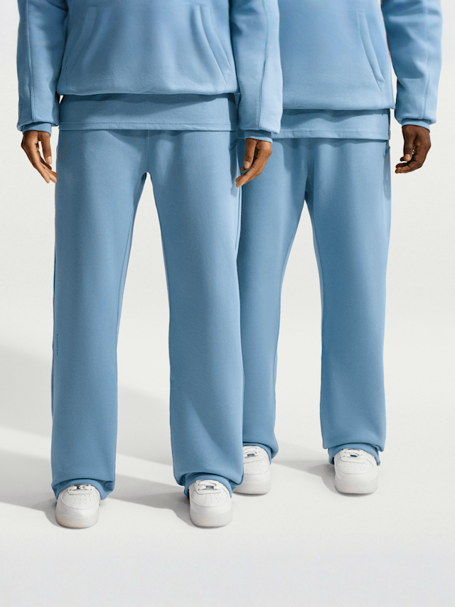Nike Nocta, Fleece CS Open-Hem Sweatpants, blue, Image 1 of 8