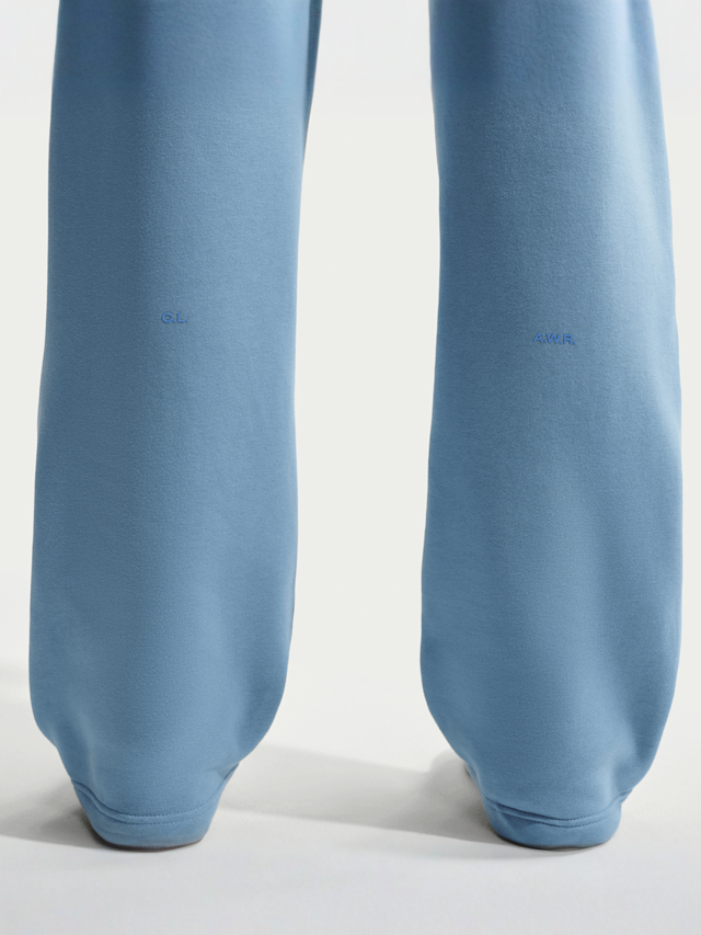 Nike Nocta, Fleece CS Open-Hem Sweatpants, blue, Image 5 of 8