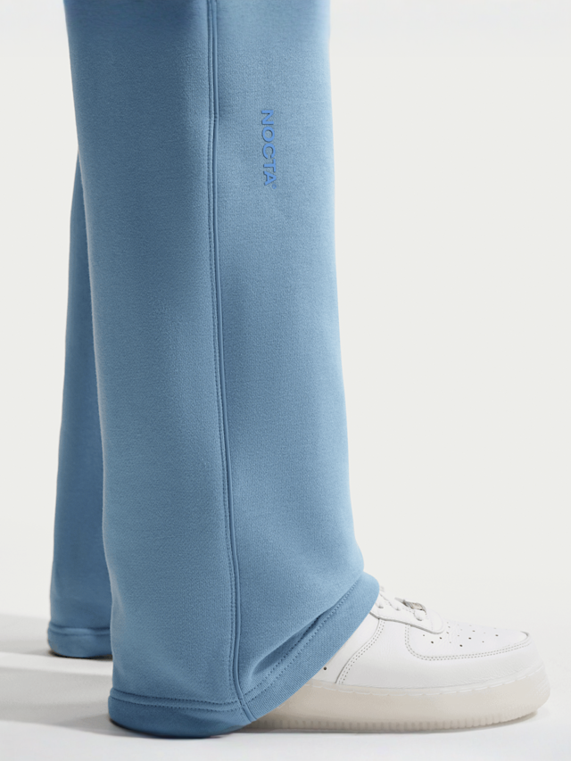 Nike Nocta, Fleece CS Open-Hem Sweatpants, blue, Image 6 of 8