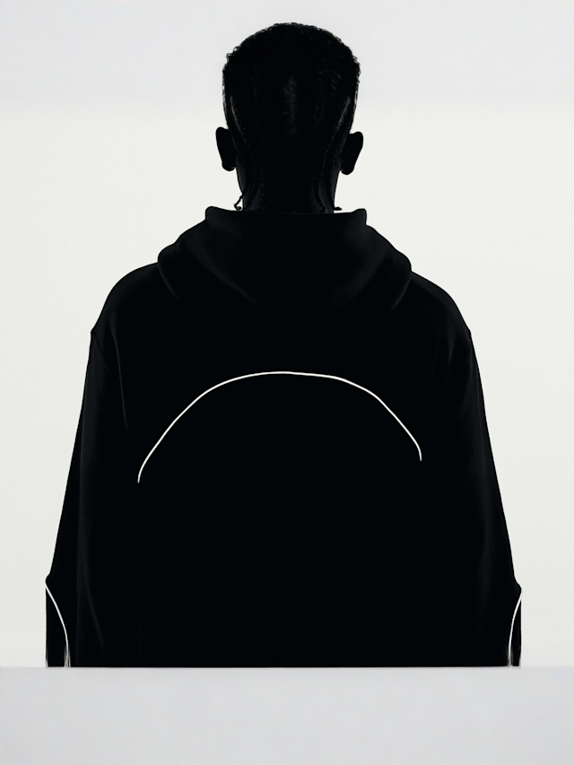 Nike Nocta, NRG CS Fleece Hoodie 2, black, Image 7 of 8