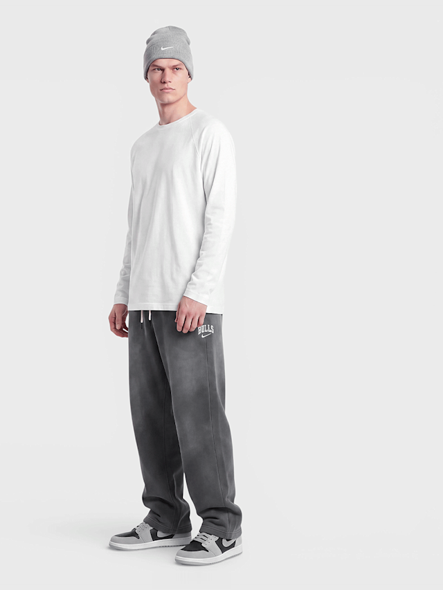 Nike  , CHI MNK TF SI Fleece Open Hem Washed Pant, grey, Image 4 of 4