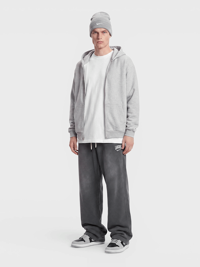 Nike  , LA Lakers MNK TF SI Fleece Open Hem Washed Pant, grey, Image 4 of 4