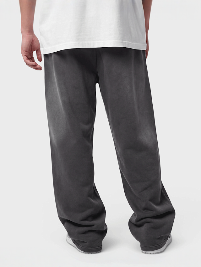 Nike, Boston MNK Therma-FIT Standard Issue Fleece Open Hem Washed Pant, grey, Image 2 of 4