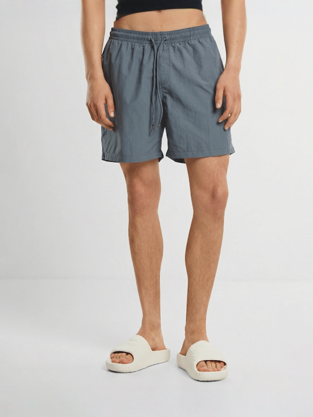 Urban Classics, Basic Swim Shorts, blue, Image 1 of 3