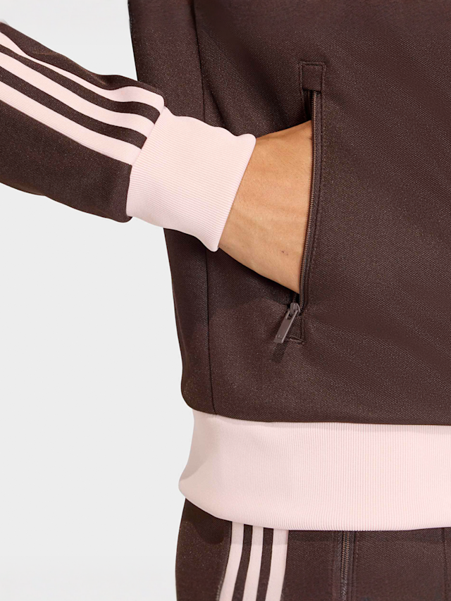 adidas Originals, Classic Track Top, brown, Image 4 of 5