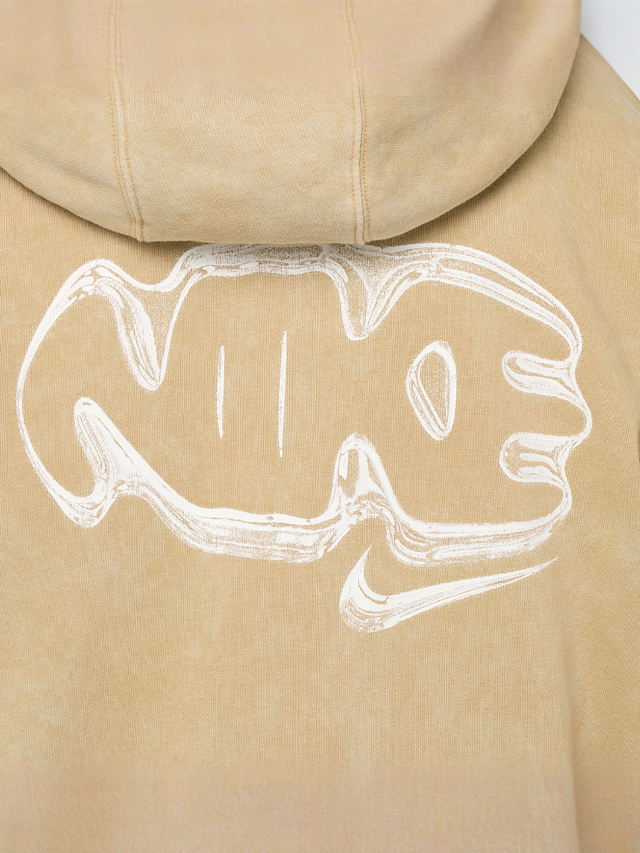 Nike  , Sportswear Graphics Fullzip Hoodie, beige, Image 4 of 5