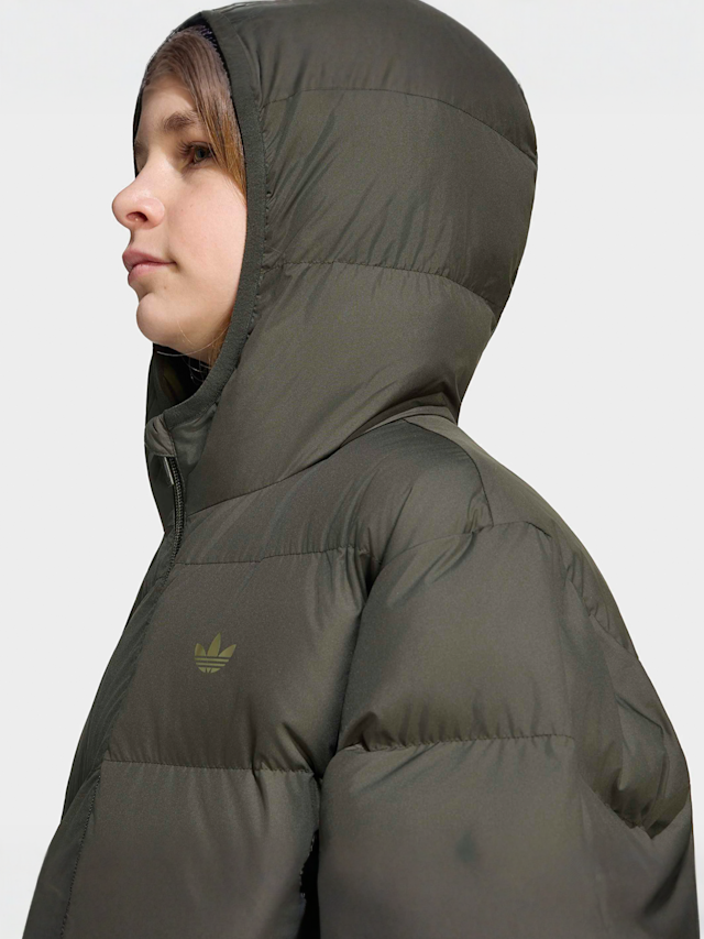 adidas Originals, Regular Puffer Jacket, green, Image 3 of 5