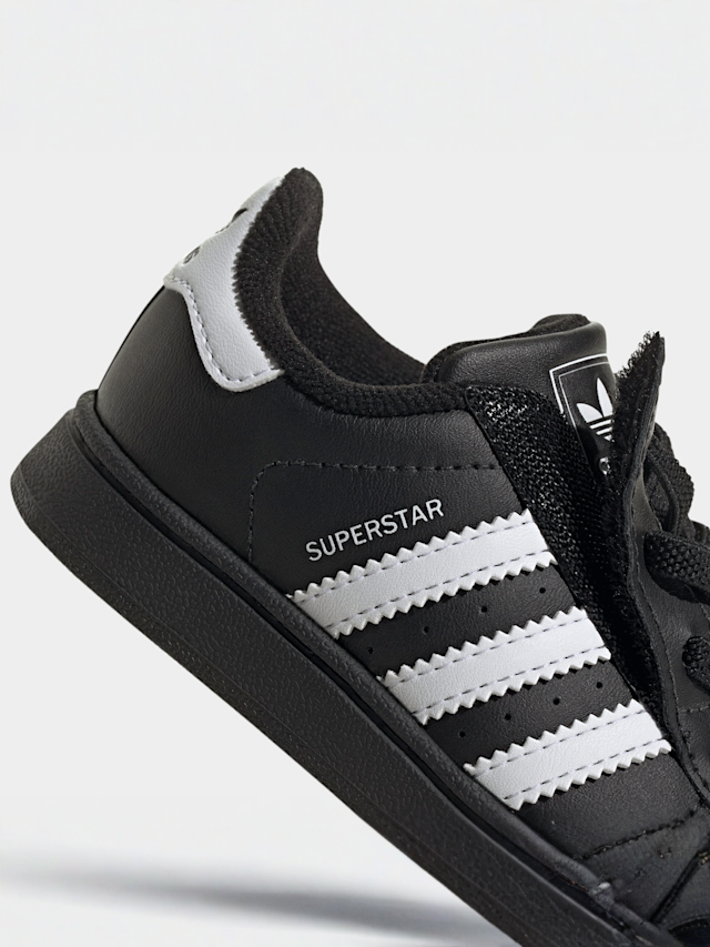 adidas Originals, Superstar II Toddlers, black, Image 8 of 8