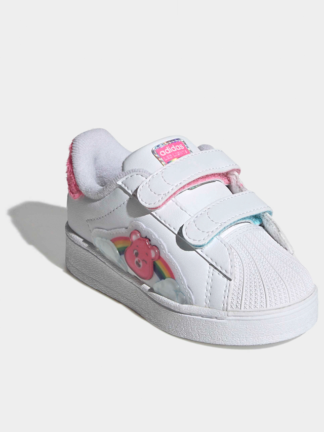 adidas Originals, Superstar LED Lights Toddlers, white, Image 3 of 9