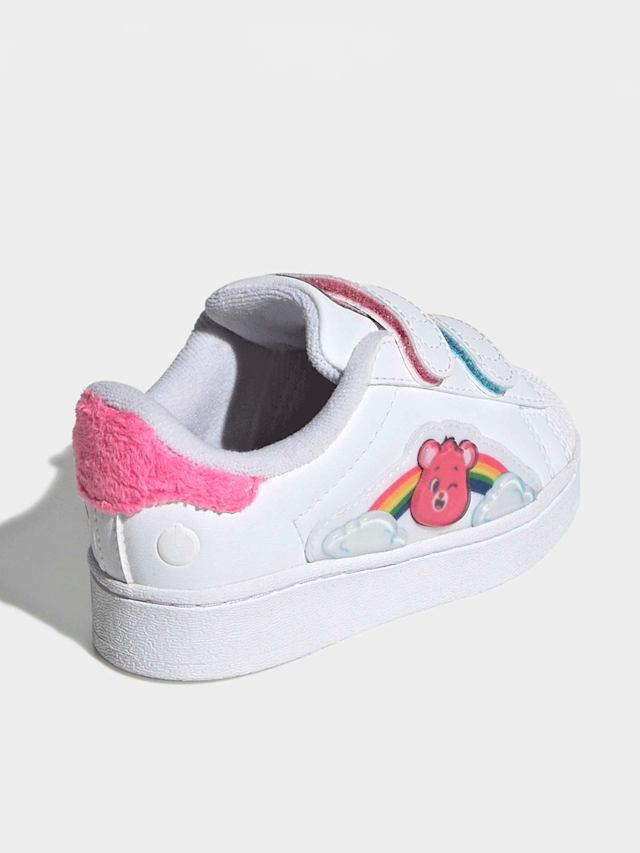 adidas Originals, Superstar LED Lights Toddlers, white, Image 4 of 9