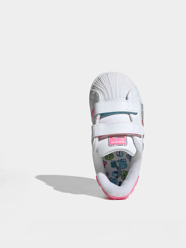 adidas Originals, Superstar LED Lights Toddlers, white, Image 6 of 9