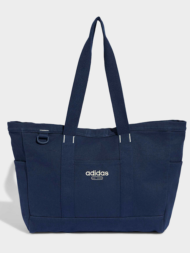 adidas Originals, Canvas Tote Bag, blue, Image 1 of 6