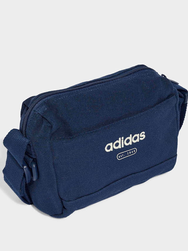 adidas Originals, Canvas Crossbody Bag, blue, Image 3 of 6