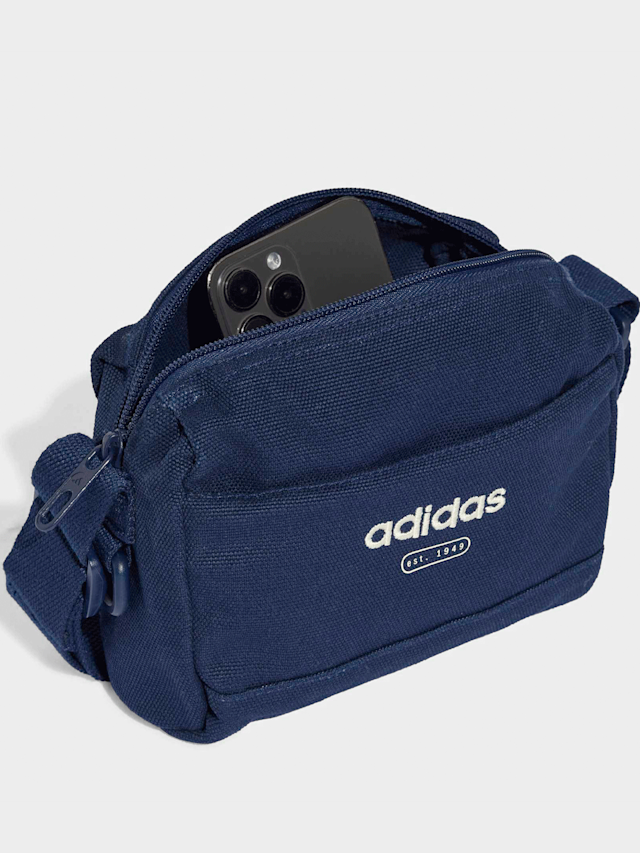 adidas Originals, Canvas Crossbody Bag, blue, Image 4 of 6