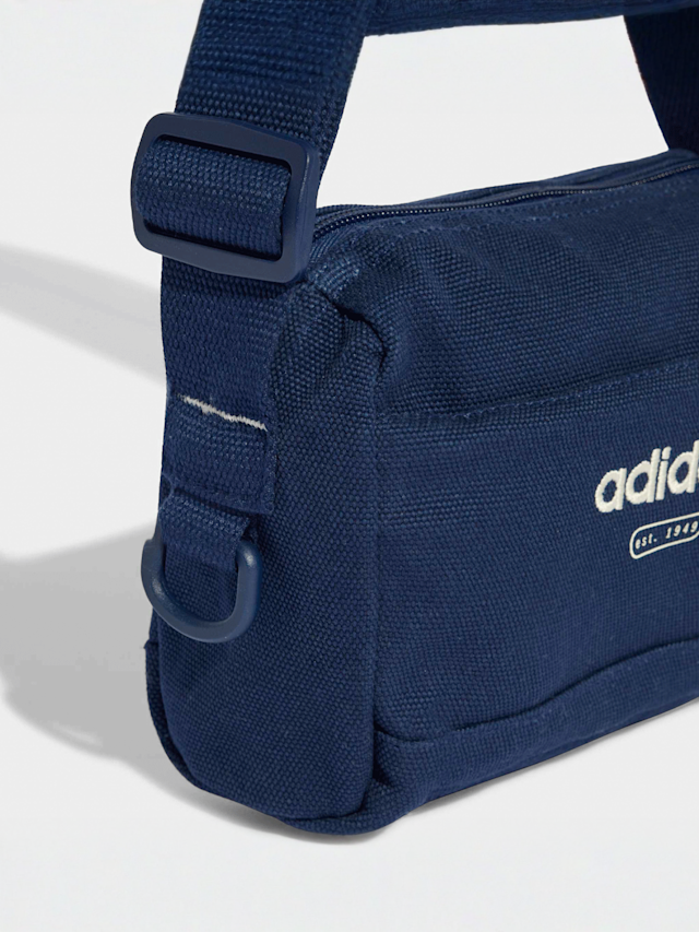 adidas Originals, Canvas Crossbody Bag, blue, Image 6 of 6