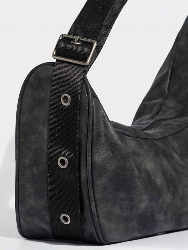 adidas Originals, Pu Studs Moon Bag, black, Image 6 of 6